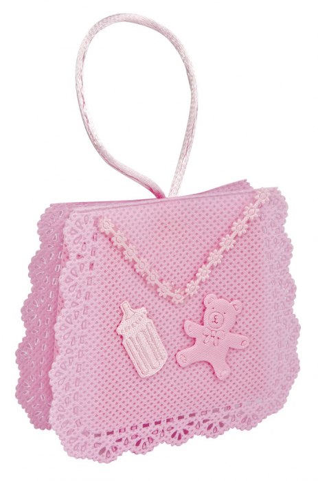 SMALL BAG FAVOR TEXTILE PINK