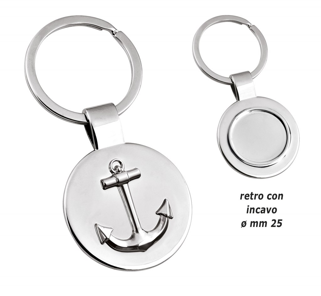 KEYCHAIN DECORATION ANCHOR -BACK