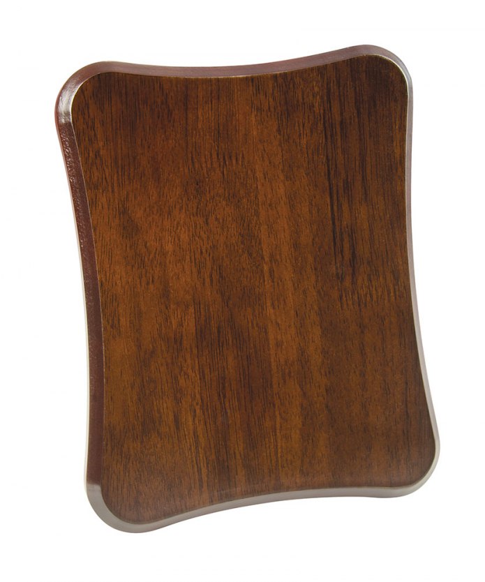 SHAPED CREST WALNUT NO BOX 20X25 CM