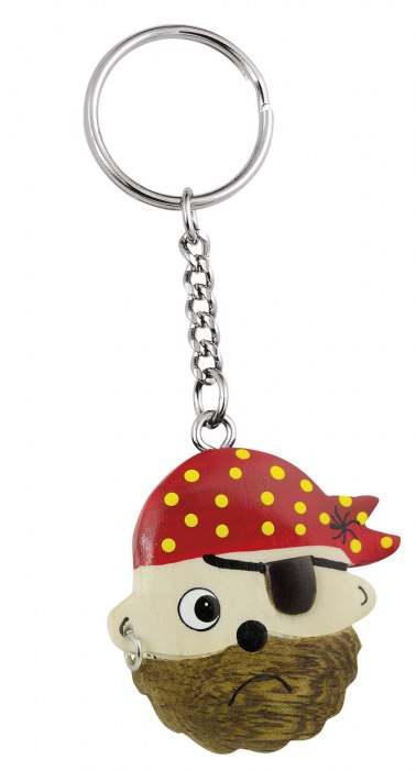 KEY CHAIN MINI - PIRATE WITH BEARD