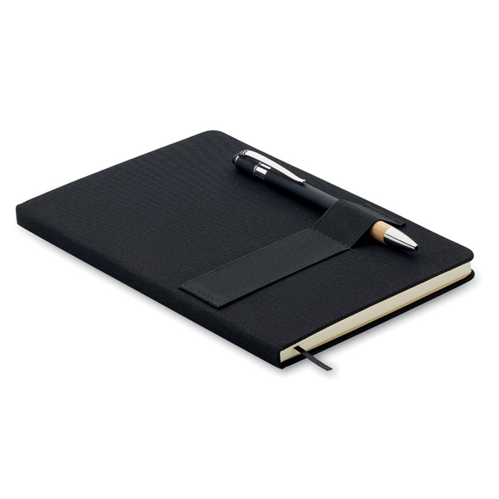 A5 RPET notebook with pen