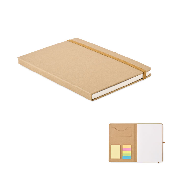 A5 notebook recycled paper set