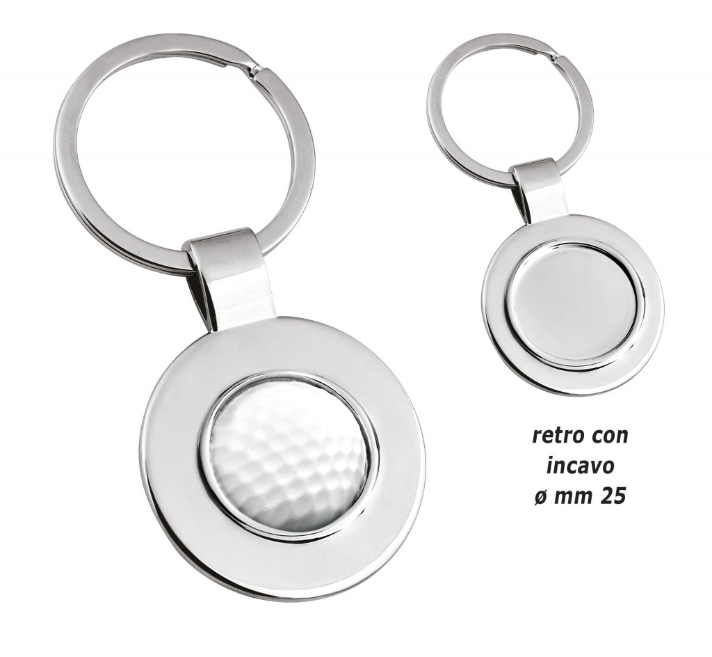 KEY CHAIN GOLF WITH HOLLOW