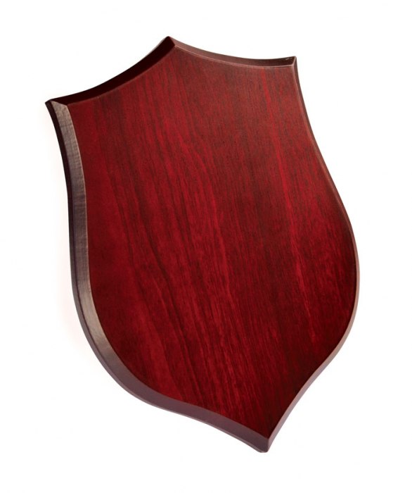 CREST SHIELD mahogany no box