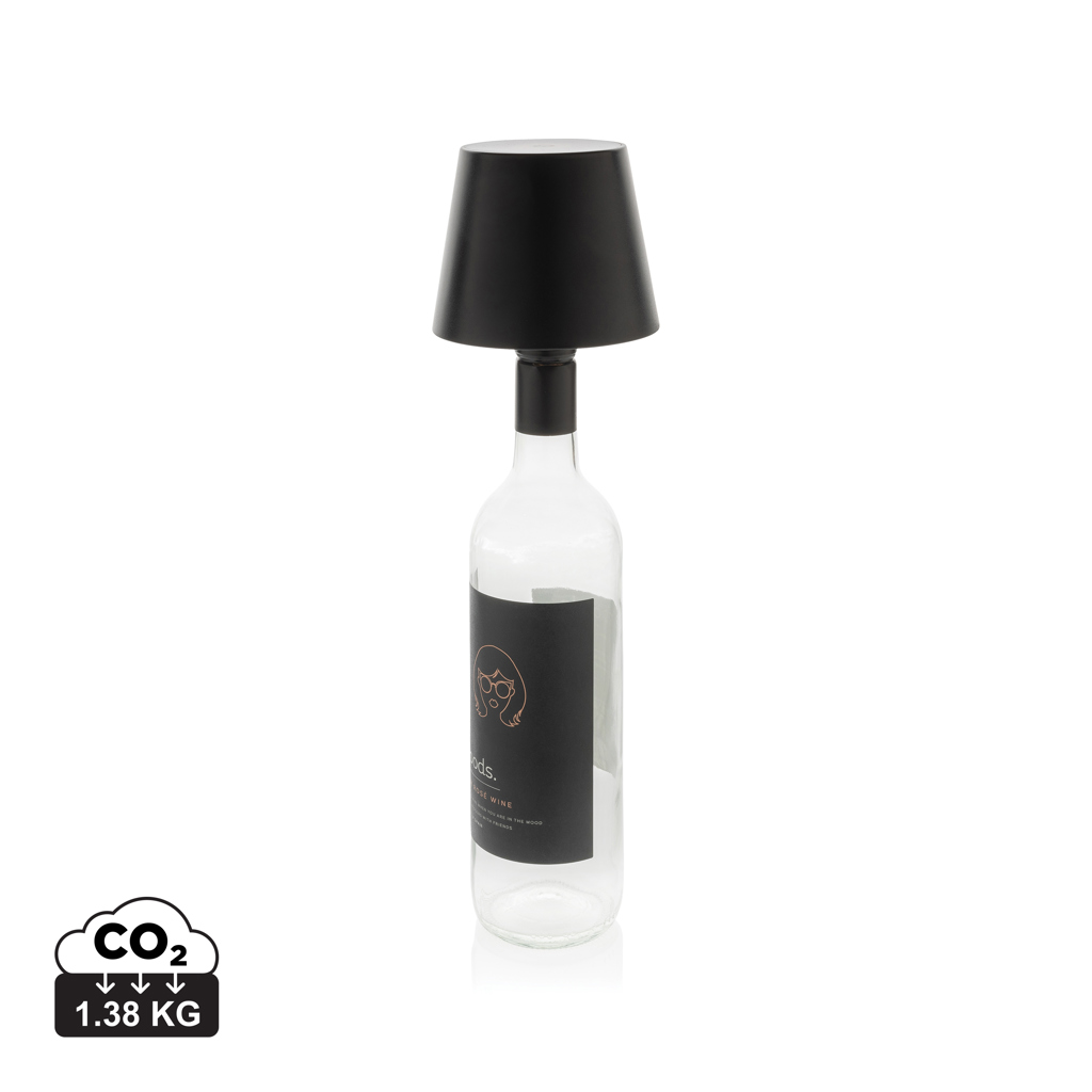 BottleGlow RCS recycled plastic bottle lamp