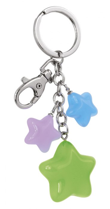 KEY CHAIN ACRYLIC STAR GREEN - NO BOX