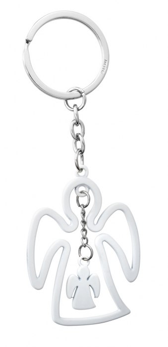 KEY CHAIN ANGEL WHITE - NO BOX