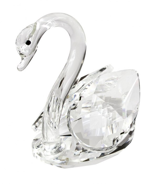 SWAN GLASS, BIG - NO BOX