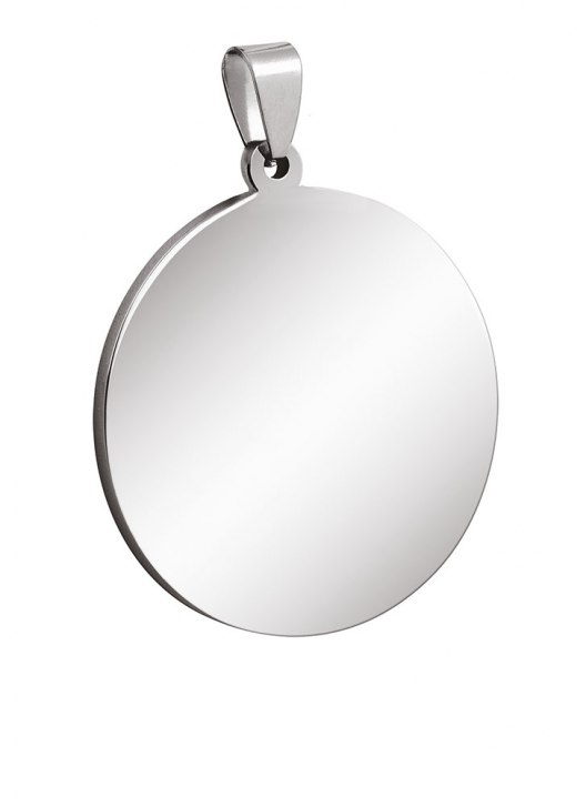 STEEL PENDANT ROUND D.35mm