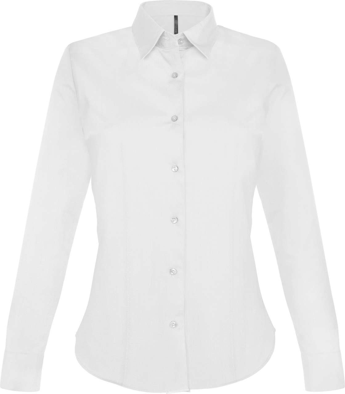 LADIES' LONG-SLEEVED STRETCH SHIRT