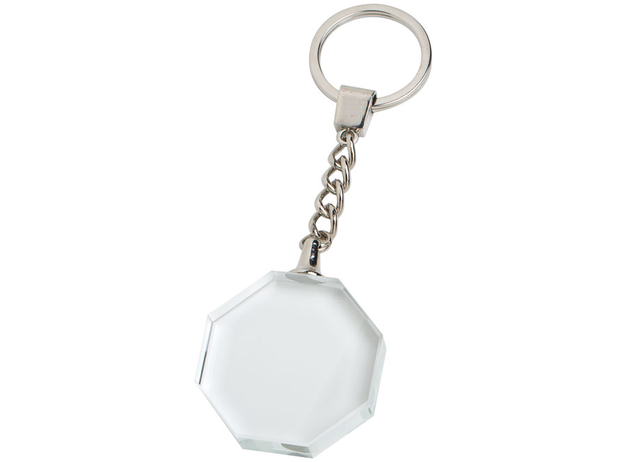 KEYCHAIN CRYSTAL (NO BOX) - 40x40 mm