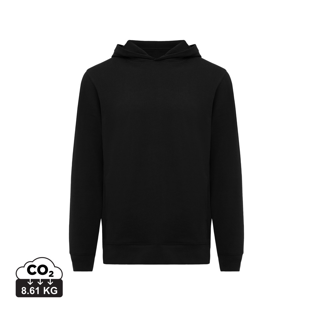 Iqoniq Yengo recycled cotton hoodie with sidepockets