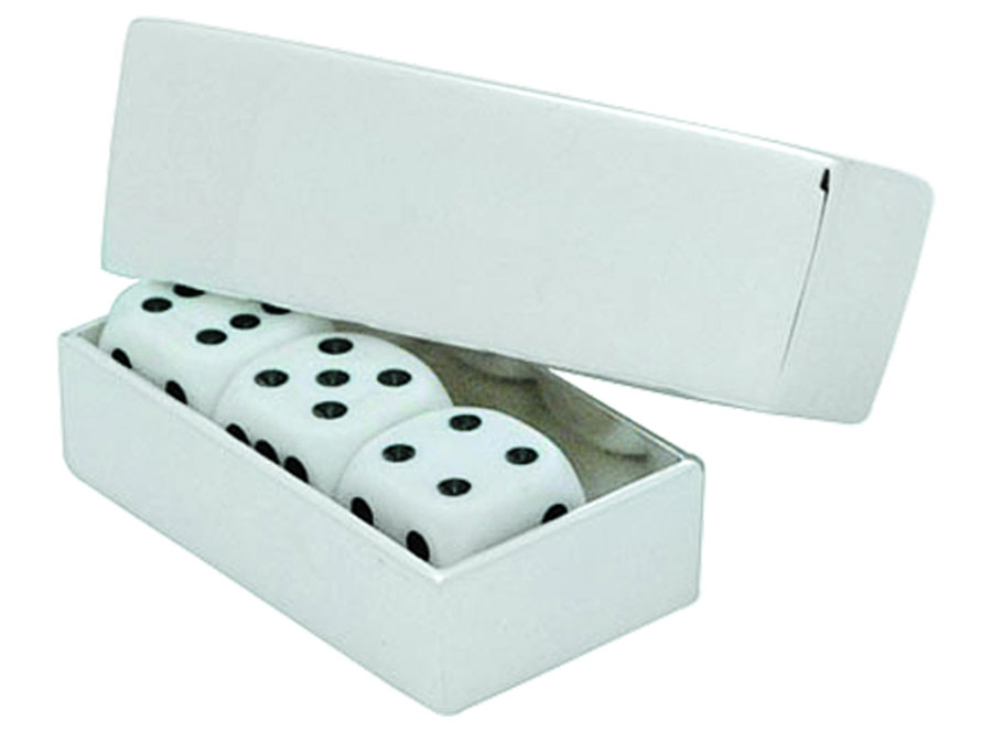 DICE GAME BOX - 25x50 mm