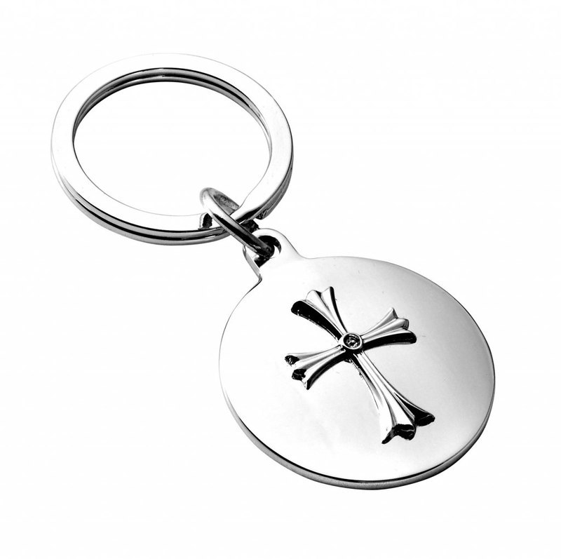 KEYCHAIN ROUND WITH 