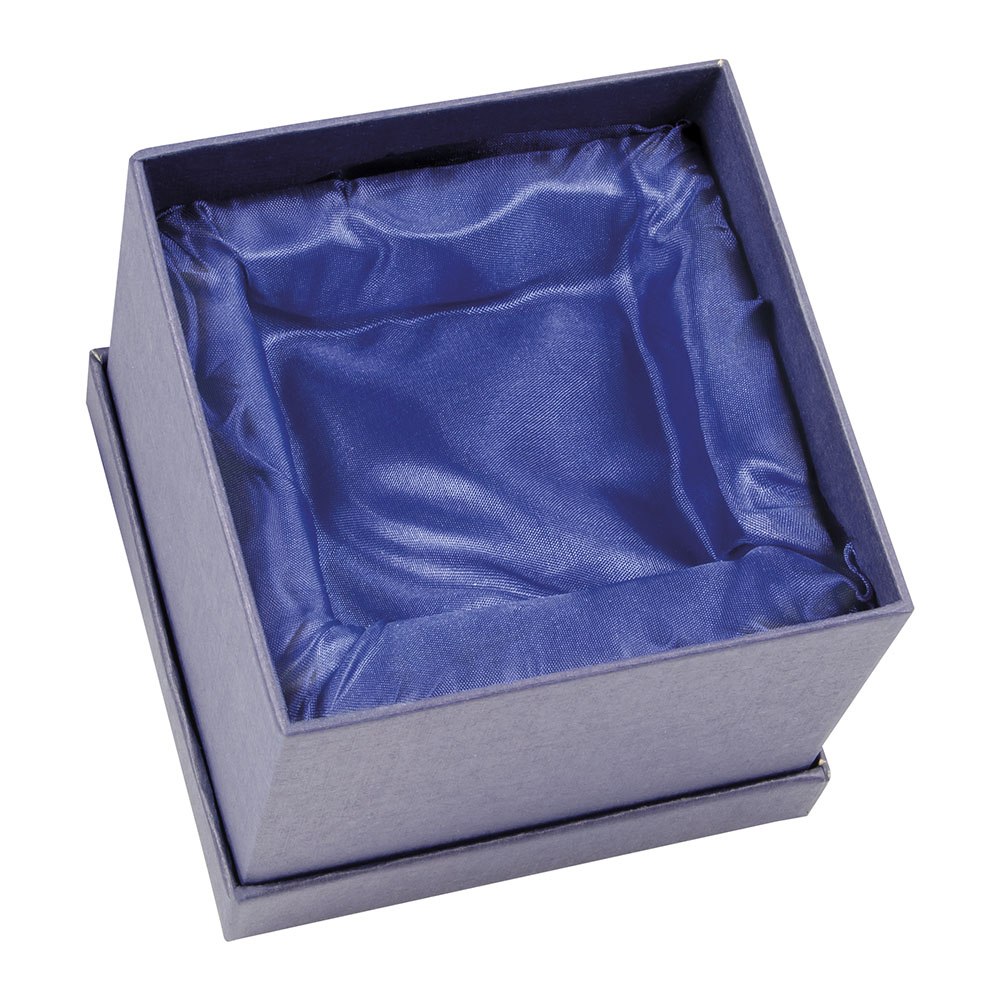 BLUE BOX SATIN BLUE 120X120X90 MM