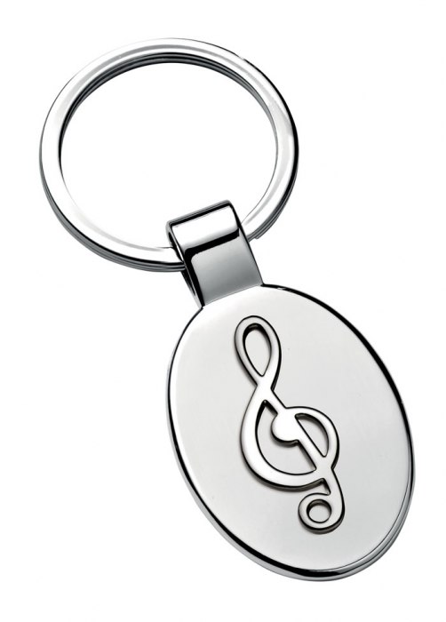 KEY CHAIN DECORATION TREBLE CLEF